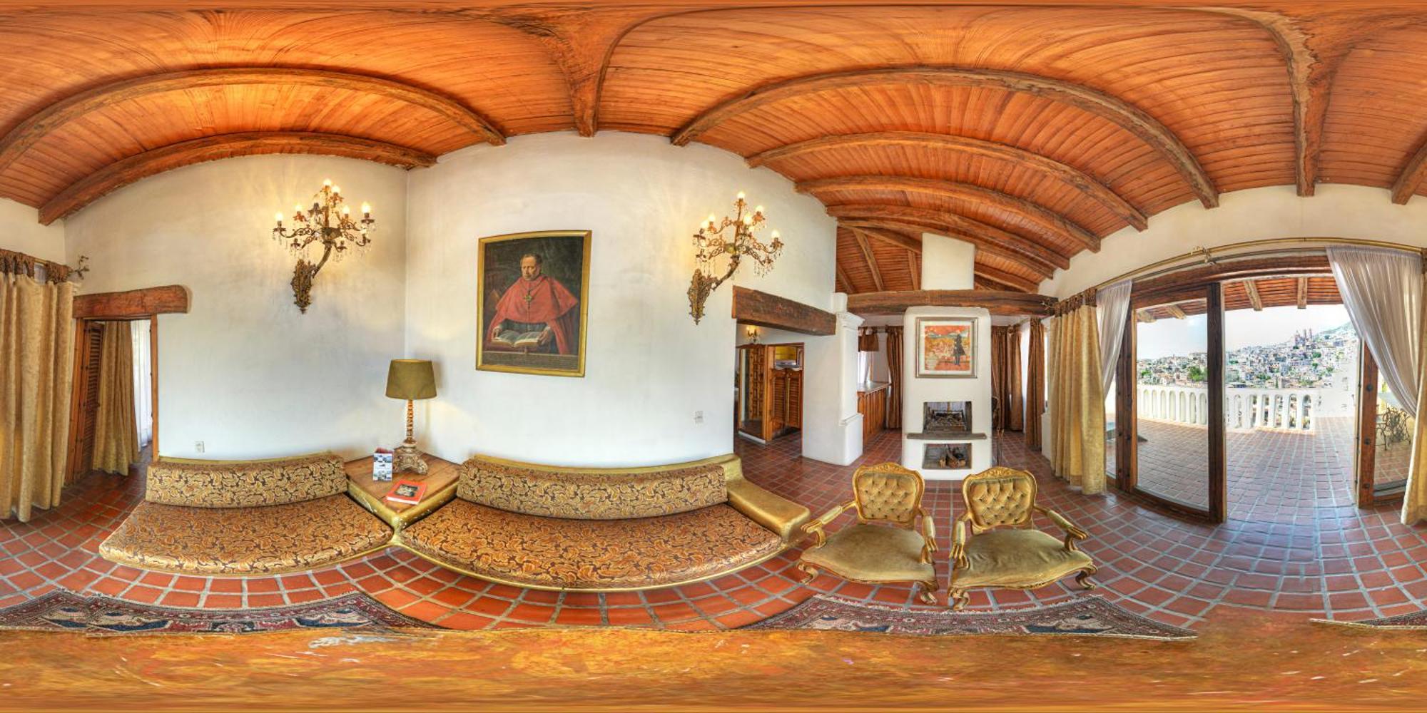 Posada De La Mision, Hotel Museo Y Jardin 태스코 데 알라르콘 외부 사진